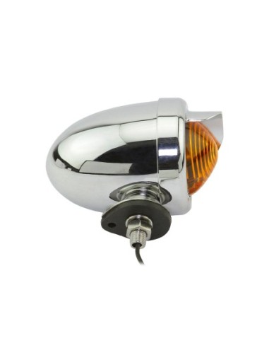 Rear Dummy Light Bullet Chrome/Amber.